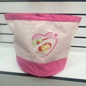 2 piece Strawberry Shortcake fabric storage baskets